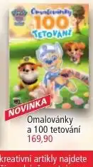 Norma Paw Patrol Omalovánky a 100 tetování nabídka