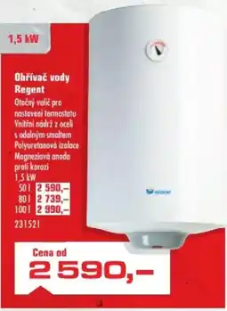 Uni Hobby Regent Ohřívač vody nabídka