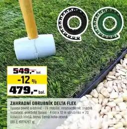 OBI Delta Flex zahradní obrubník nabídka