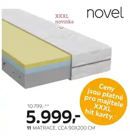 XXXLutz novel matrace nabídka