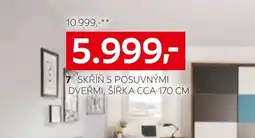 XXXLutz Skřín s posuvnými dveřmi nabídka