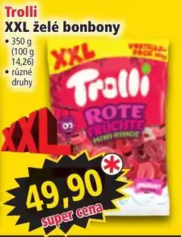 Norma Trolli XXL želé bonbony nabídka