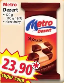 Norma Metro Dezert nabídka