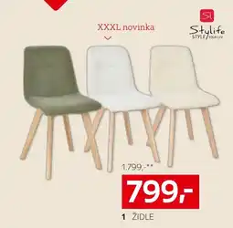 XXXLutz Stylife židle nabídka