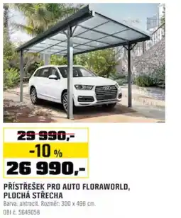 OBI Floraworld přístřešek pro auto nabídka