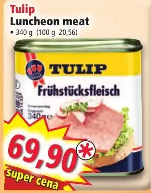 Norma Tulip luncheon meat nabídka