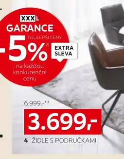 XXXLutz XXXL Židle s područkami nabídka