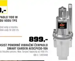 OBI Asist ponorné vibrační čerpadlo smart garden ae9cpv30-10a nabídka