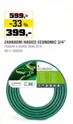 OBI Zahradní hadice economic 3/4" nabídka