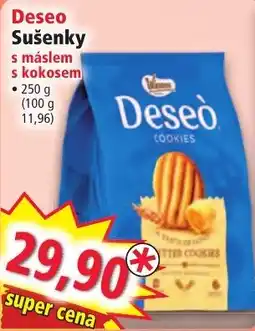 Norma Deseo sušenky s másem s kokosem nabídka