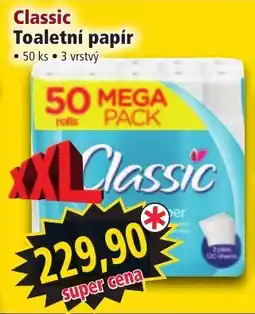 Norma Classic toaletní papír nabídka