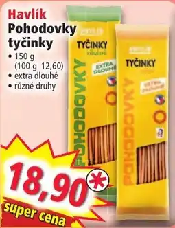Norma Havlik tyčinky nabídka