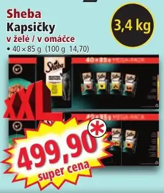Norma Sheba Kapsičky v želé / v omáčce nabídka
