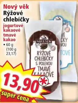 Norma Nový věk rýžové chlebíčky nabídka