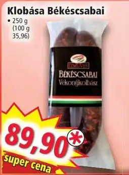 Norma Békéscsabai klobása nabídka