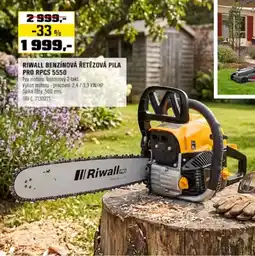 OBI Riwall benzínová řetězová pila pro rpcs 5550 nabídka