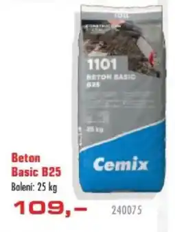 Uni Hobby Cemix Beton Basic B25 nabídka