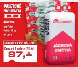 Uni Hobby Unihobby jádrová omítka nabídka