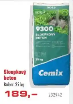 Uni Hobby Cemix sloupkový beton nabídka
