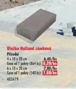 Uni Hobby Holland dlažba zámková nabídka