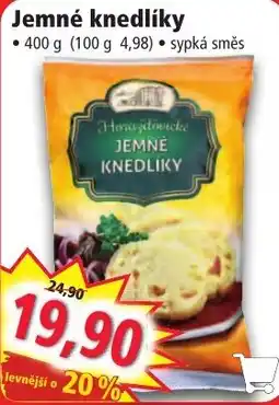 Norma Horáckovické jemné knedlíky nabídka