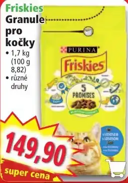 Norma Friskies Granule pro kočky nabídka