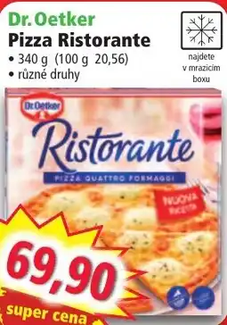 Norma Dr. Oetker Pizza Ristorante nabídka