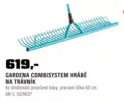 OBI Gardena combisystem hrábě na trávník nabídka