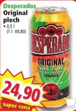Norma Desperados Original plech nabídka