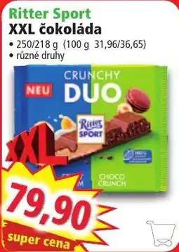 Norma Ritter Sport XXL čokoláda nabídka