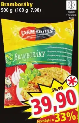 Norma Farm Frites bramboráky nabídka