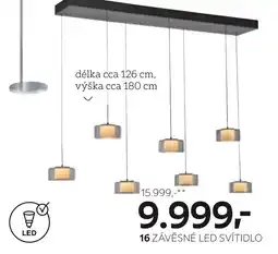 XXXLutz Zavesne led svitidlo nabídka