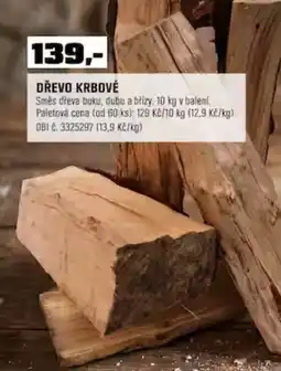 OBI Dřevo krbové nabídka