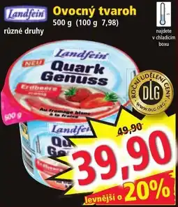 Norma Landfein ovocný tvaroh nabídka
