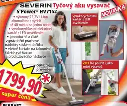 Norma Severin tyčový aku vysavač s'power hv7152 nabídka