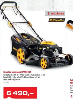 Uni Hobby Riwall pro sekačka benzínová rpm 5135 nabídka