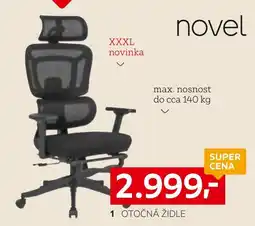 XXXLutz novel otočná židle nabídka