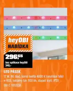 OBI heyOBI LED PÁSEK nabídka