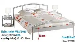IDEA nábytek Noční stolek Paris 3020 nabídka