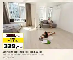 OBI Obi vinylová podlaha dub colorado nabídka