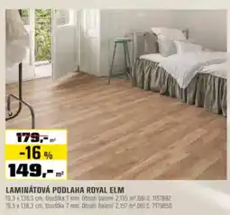 OBI Royal Elm Laminátová podlaha nabídka