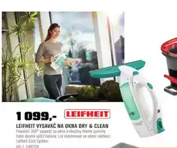 OBI Leifheit vysavač na okna dry & clean nabídka