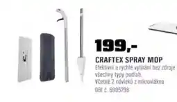 OBI CrafteX spray mop nabídka