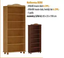 IDEA nábytek Knihovna RUBI nabídka