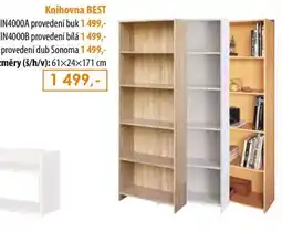 IDEA nábytek Knihovna Best nabídka