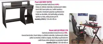 IDEA nábytek Skin psací stůl 104785 nabídka