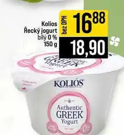 Jip Kolios Řecký jogurt bílý 0% nabídka