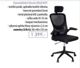 IDEA nábytek Kancelářské křeslo OSLO K97 nabídka