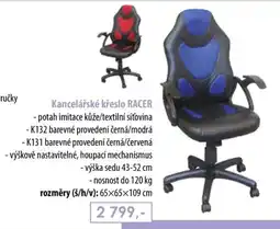 IDEA nábytek Racer kancelářské křeslo nabídka