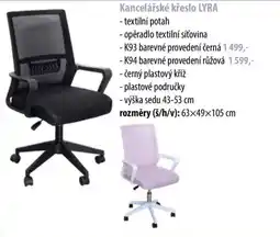 IDEA nábytek Lyra kancelářské křeslo nabídka